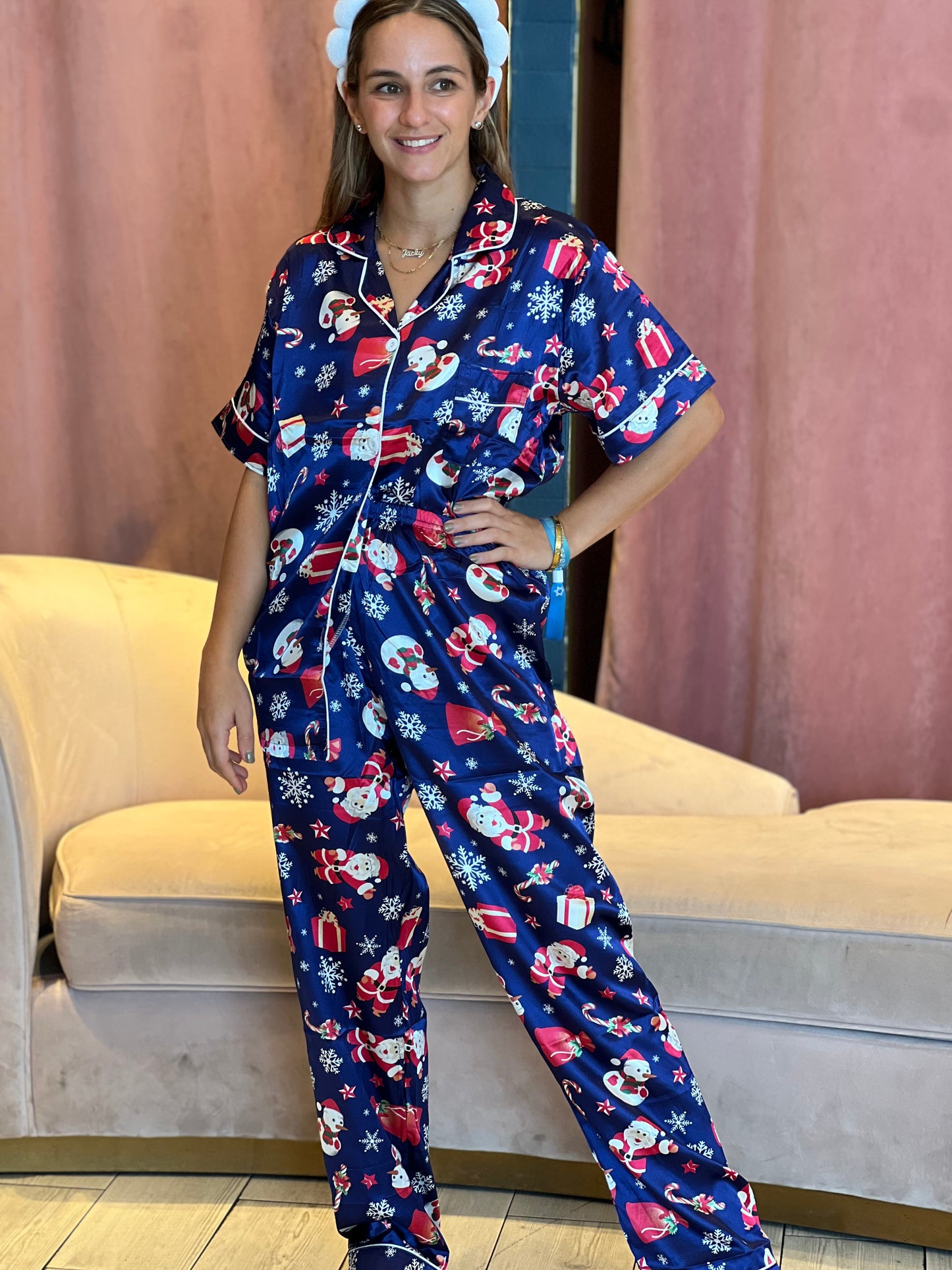 Navy christmas pijama