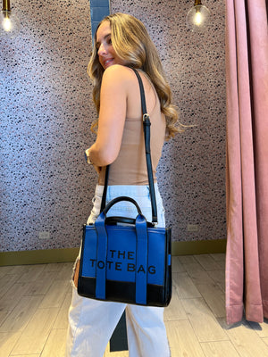 Blue “the tote bag”