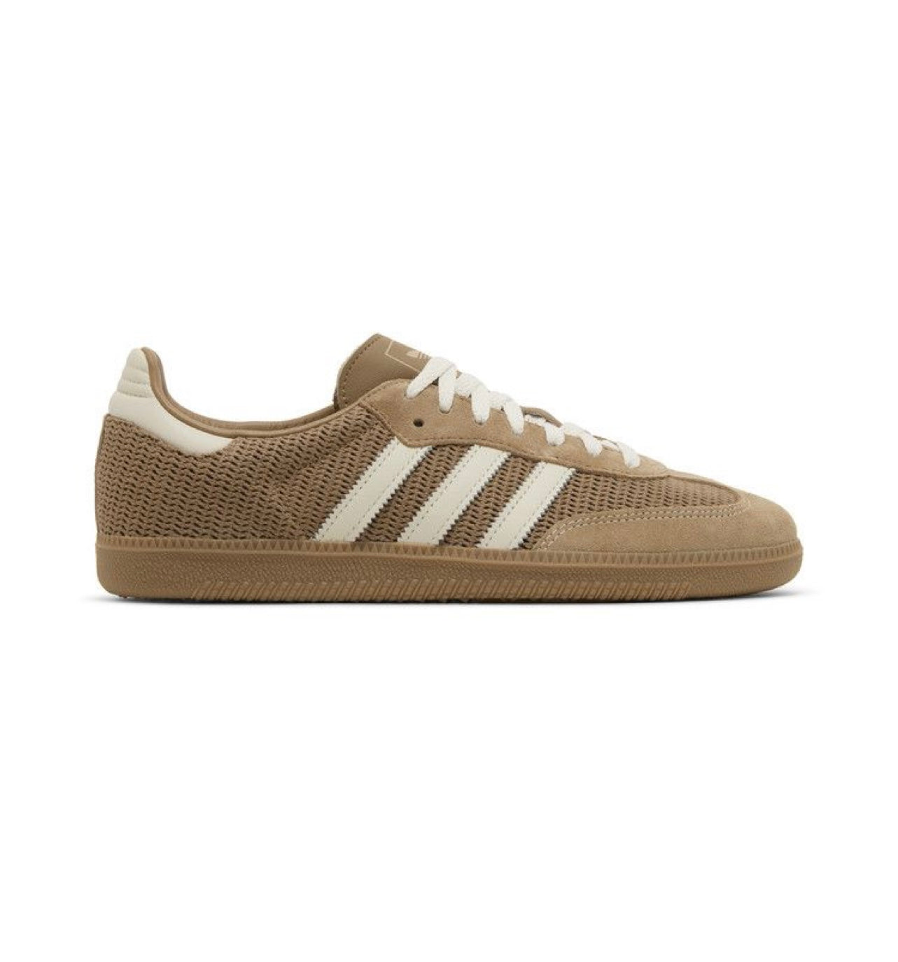 Taupe & white aesthetic samba sneakers Men-preorder 7 days