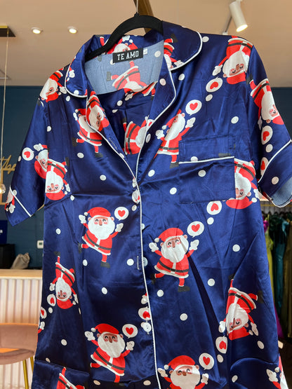 Navy christmas pijama