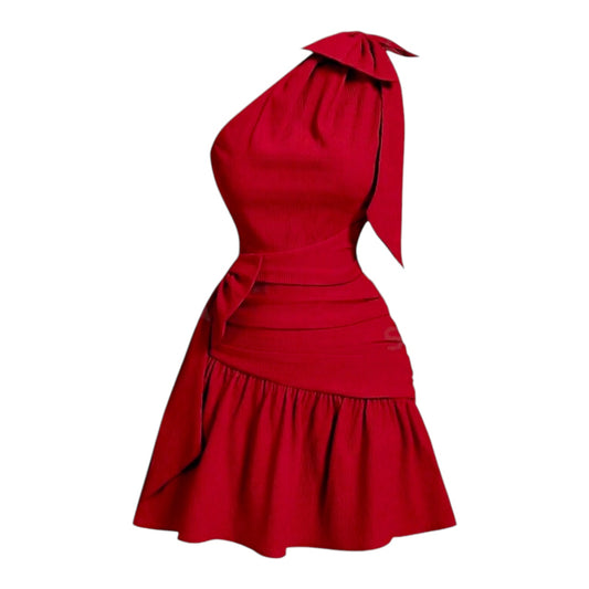 Red bow Dress