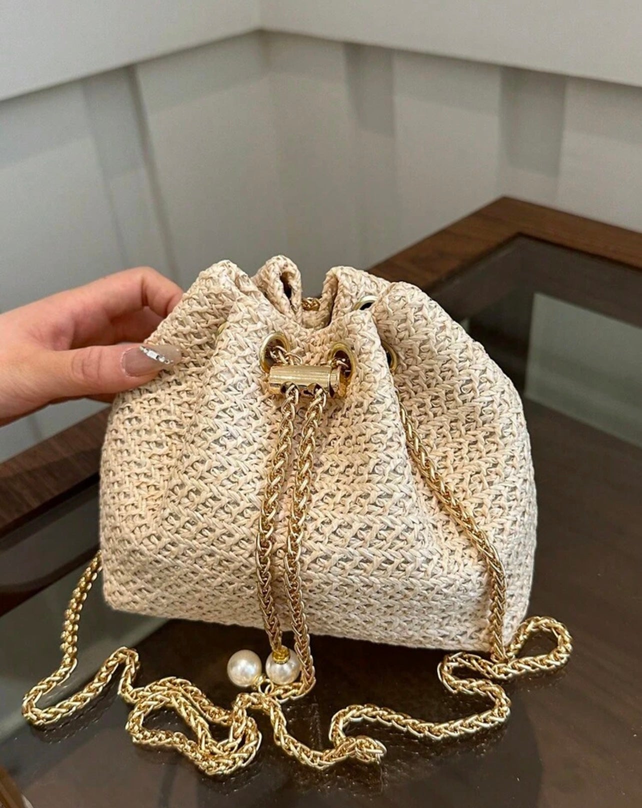 Aesthetic bucket bag -25 oct