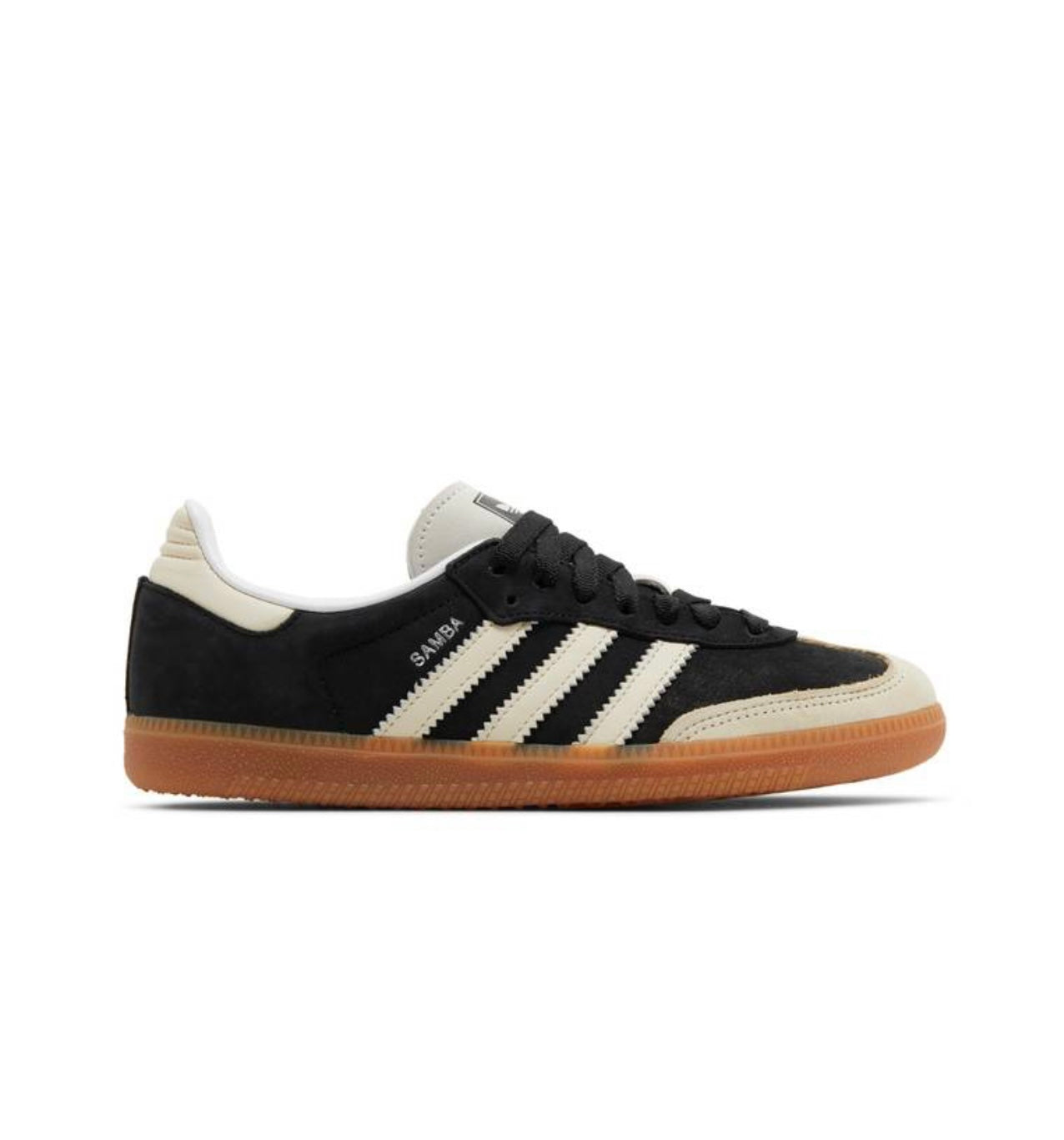 Black wonder white sambas - preorder 7 days