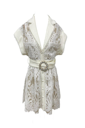 white lace mini dress 18 junio