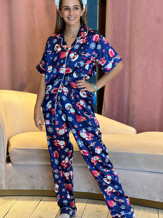 Navy christmas pijama