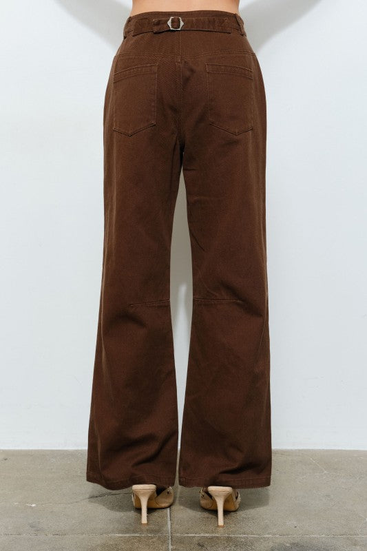 Brown pant & top Set