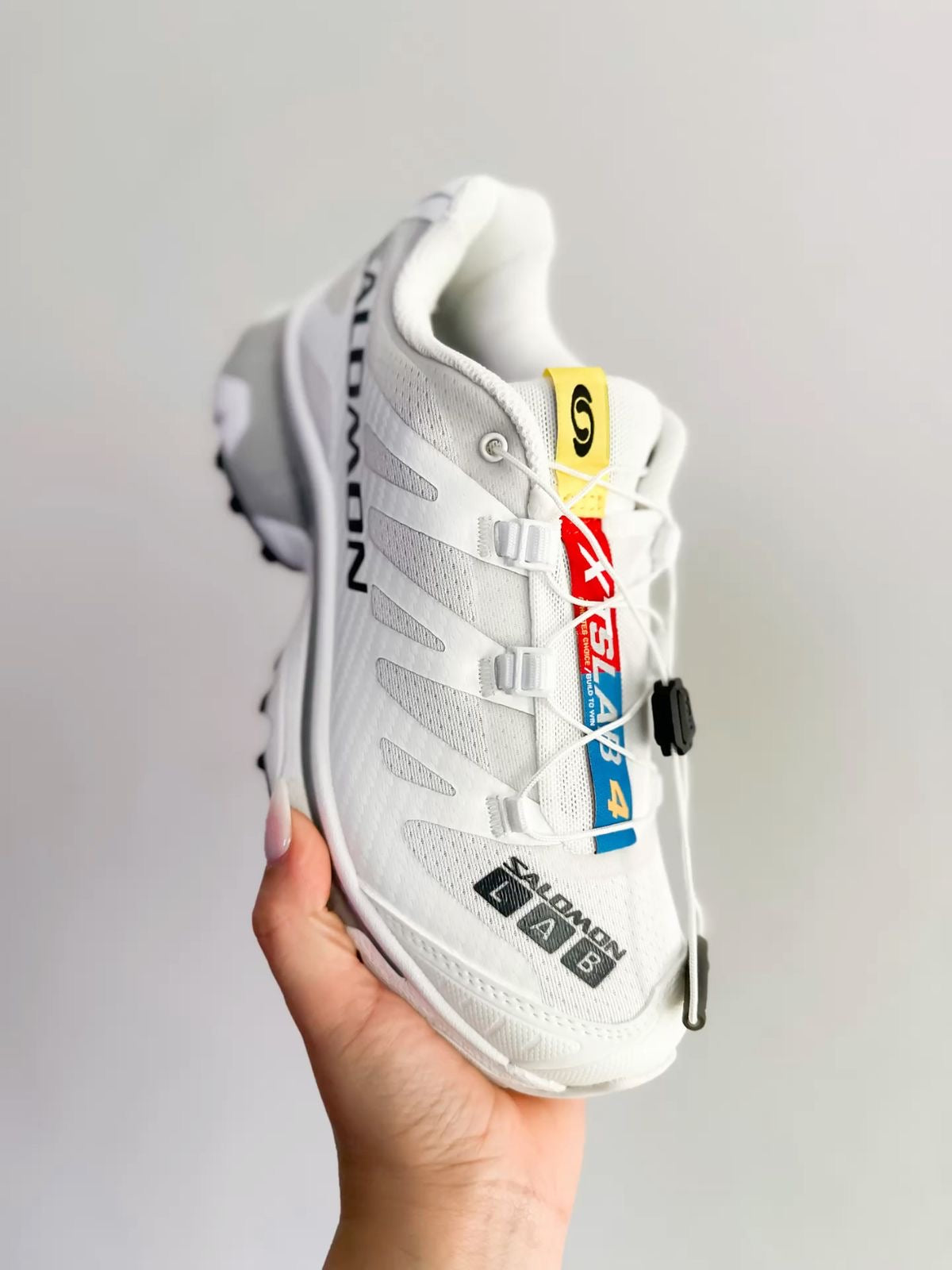 White Salomon XT4 for women