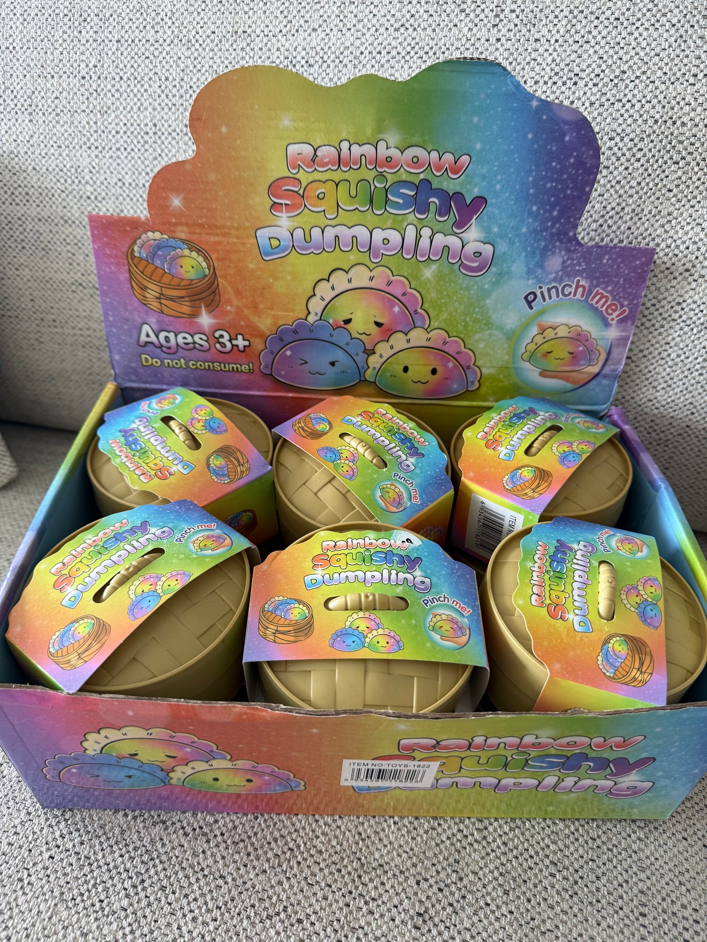 Rainbow Squishy Dumpling
