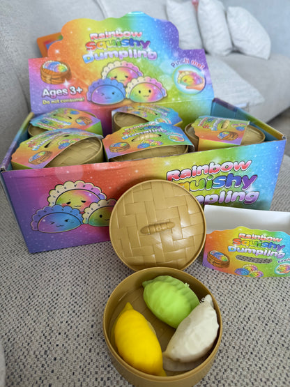 Rainbow Squishy Dumpling