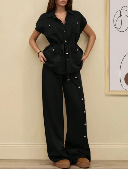 Black track suit (set de viaje )