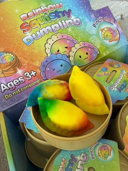 Rainbow Squishy Dumpling