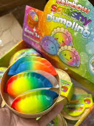 Rainbow Squishy Dumpling