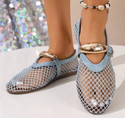 Light Blue Rio Flats