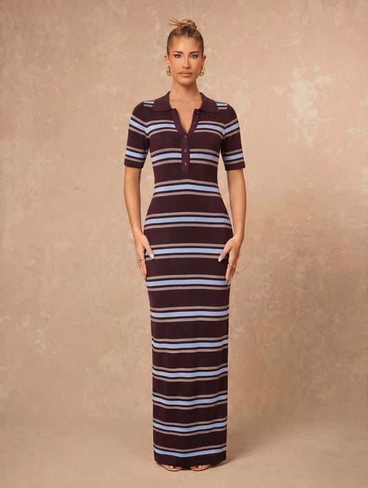 Knitted Polo Dress