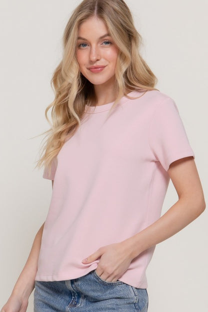 Light Pink 100% Cotton tshirt 8 sept