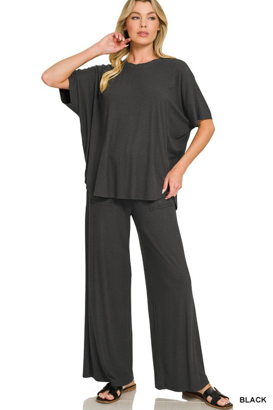 Black comfy set viaje 30 mayo