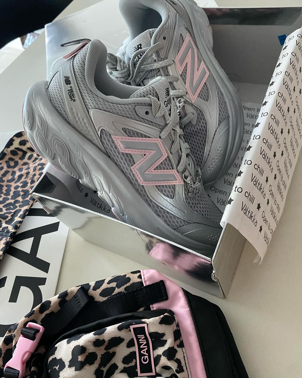 Ganni x New Balance UTRN for women