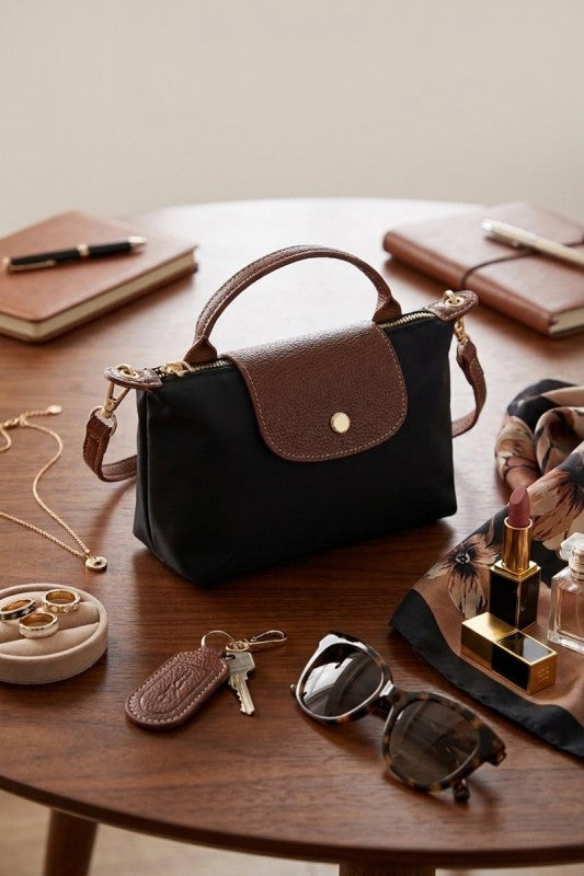 Black mini tote Bag 30 mayo
