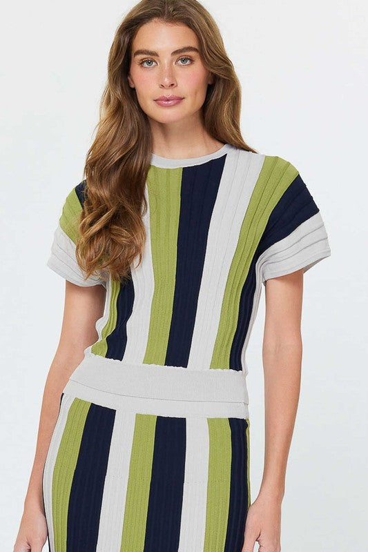 Knitted skirt & top set 5 oct