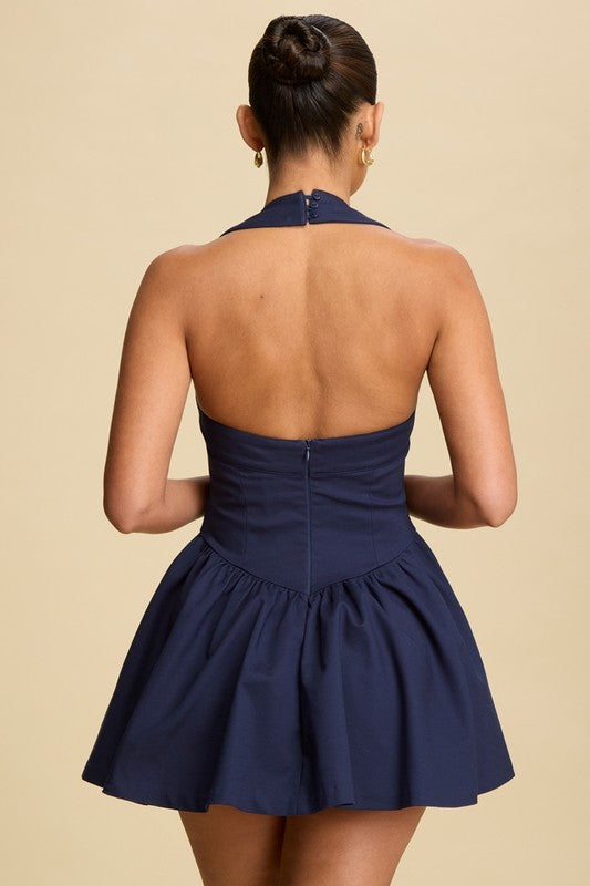 Navy corset Dalia's dress 6 oct