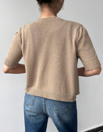 Knitted top 20 abril