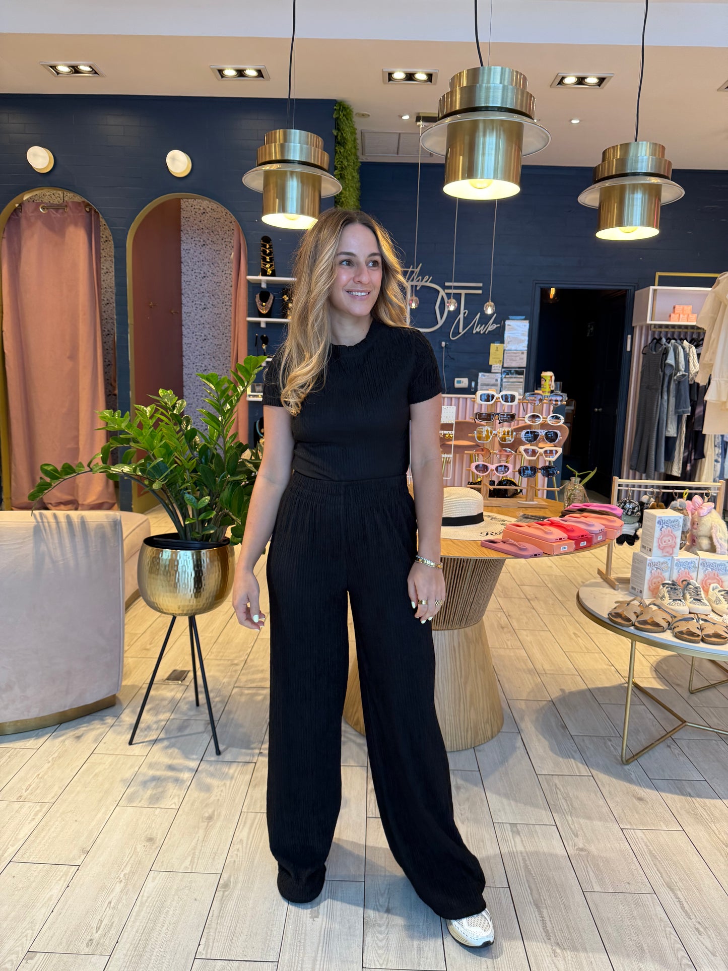 Black pant & top set  viaje