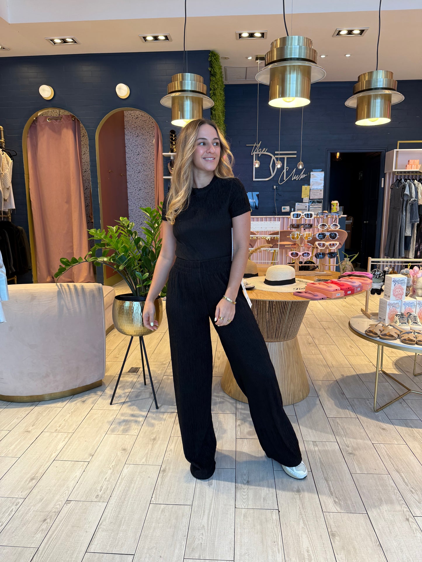 Black pant & top set  viaje