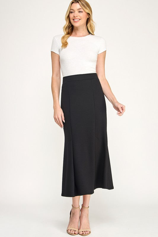 Black tzniut skirt set 5 marzo