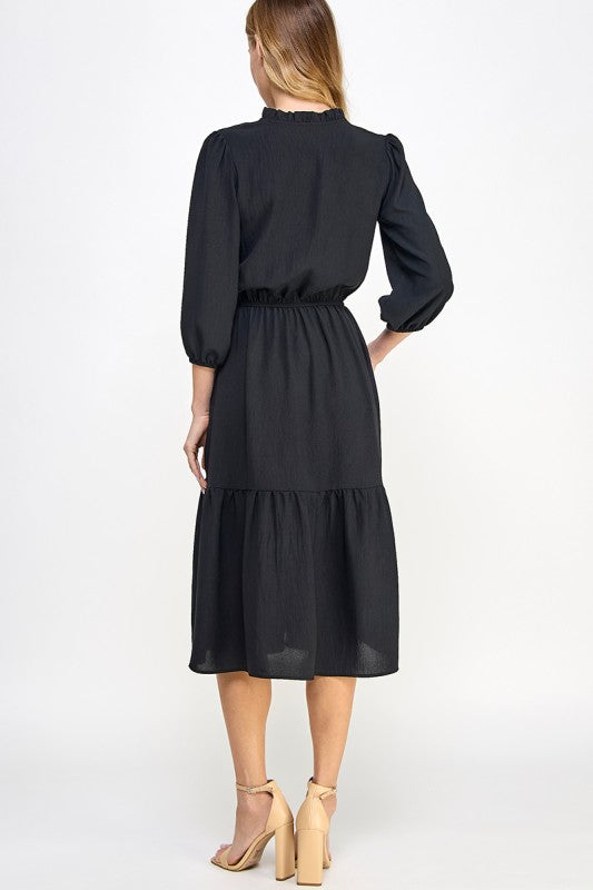 Black Tzniut Dress 5 marzo