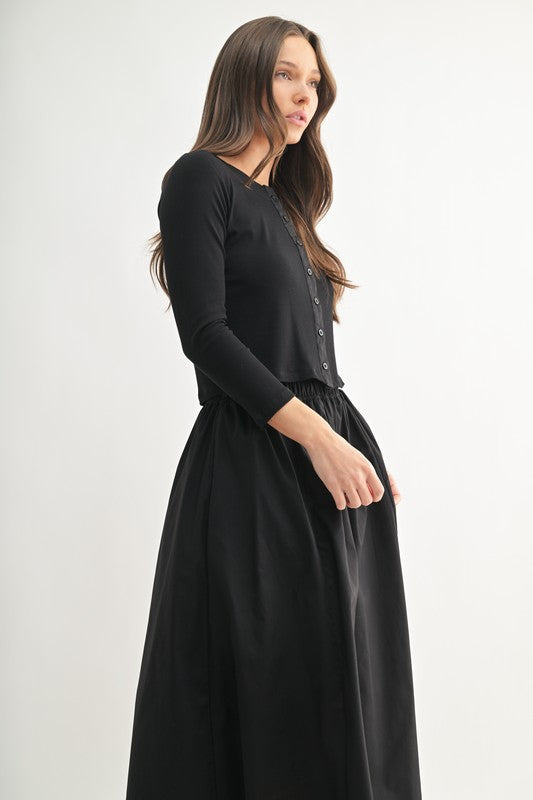 Black Tzniut set