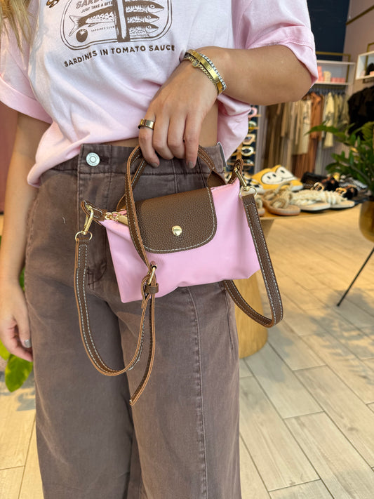Pink mini tote Bag 11 junio