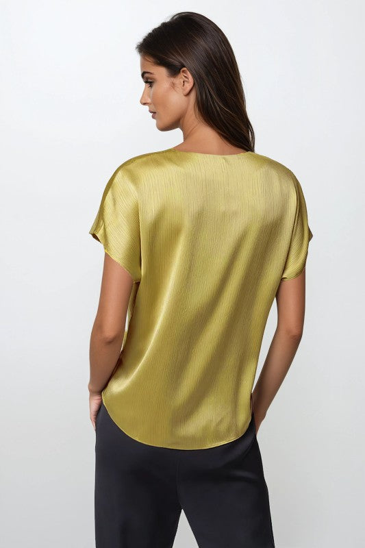 Lime Silky basic top