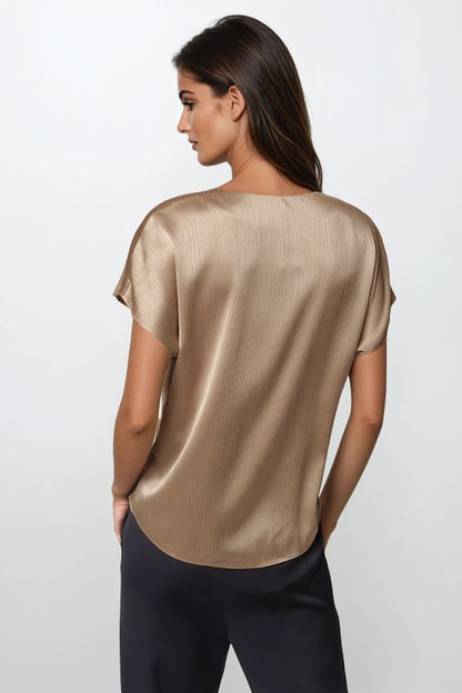Nude Silky basic top