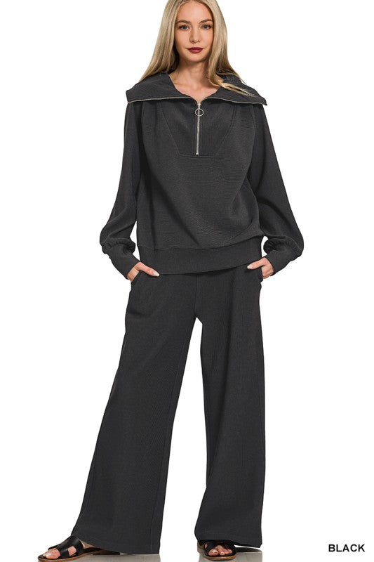 Black collared set de viaje 18 oct