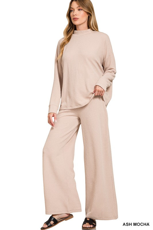 Nude ribbed set de viaje 18 oct