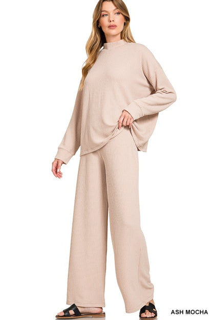 Nude ribbed set de viaje 18 oct