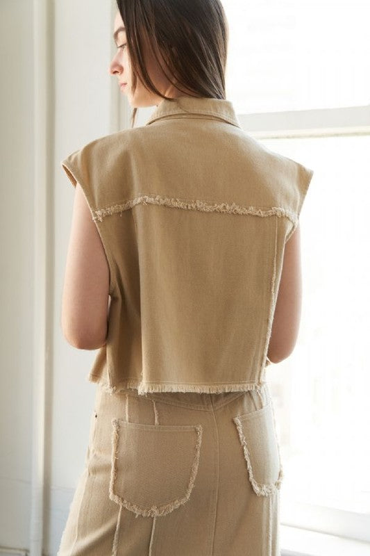 Fringed skirt & Vest Set 18 oct