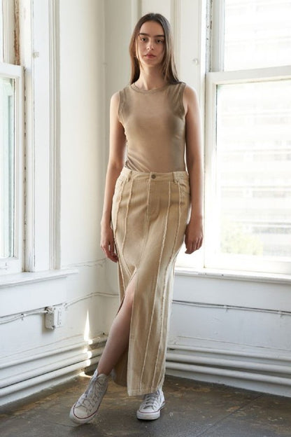 Fringed skirt & Vest Set 18 oct