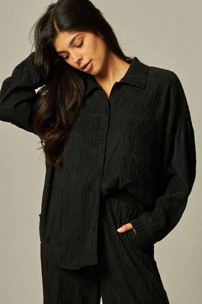 Black pants & top set  viaje