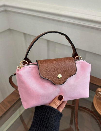 Pink  mini tote nylon Bag