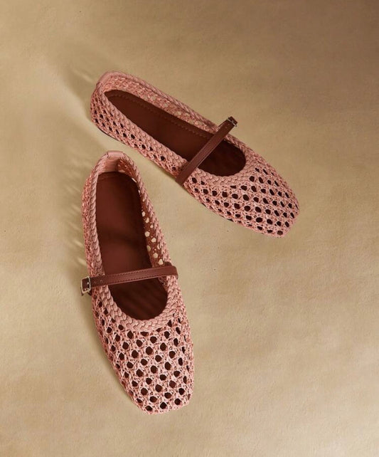 Pink & Burgundy DT Flats
