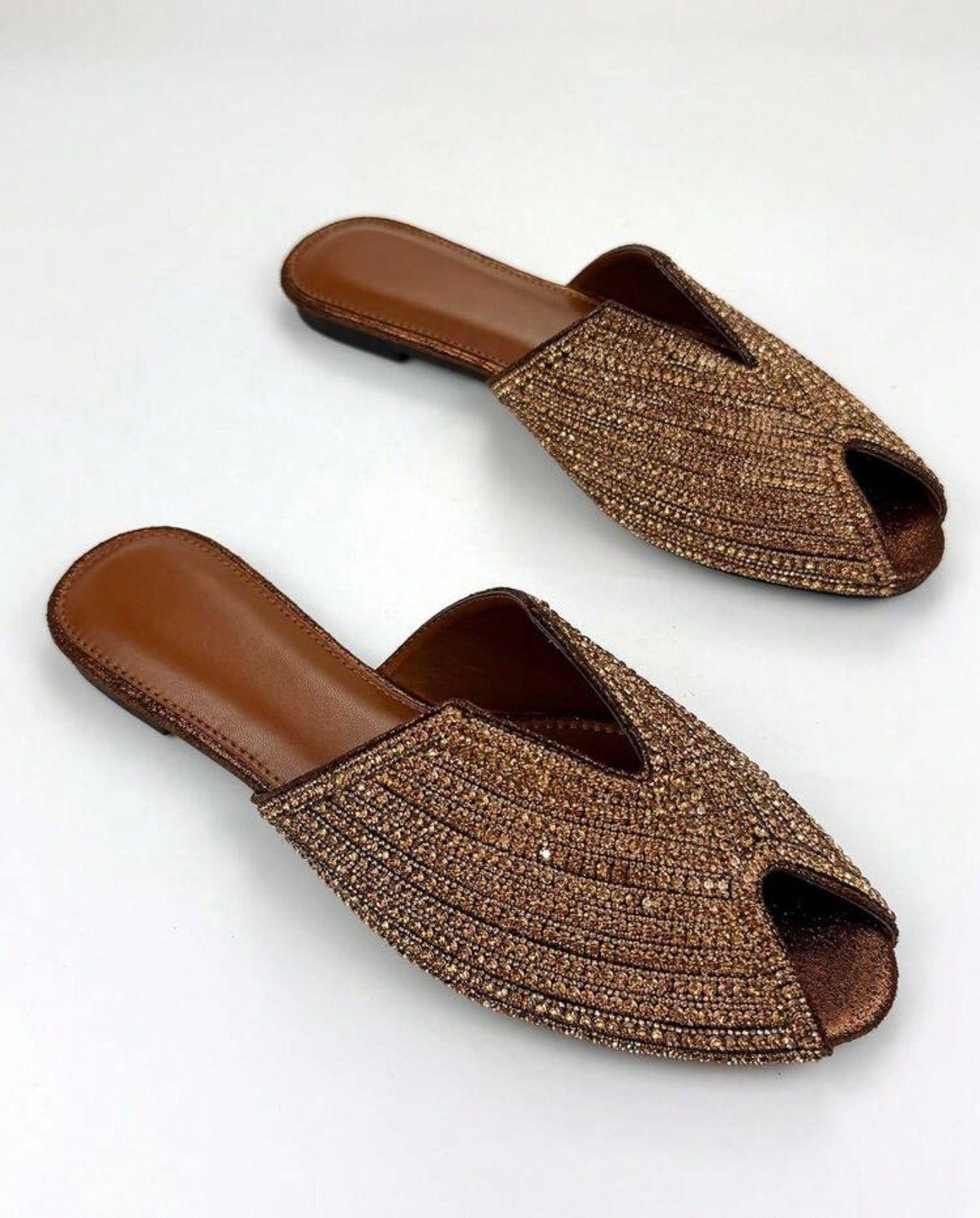 Brown GG Mules