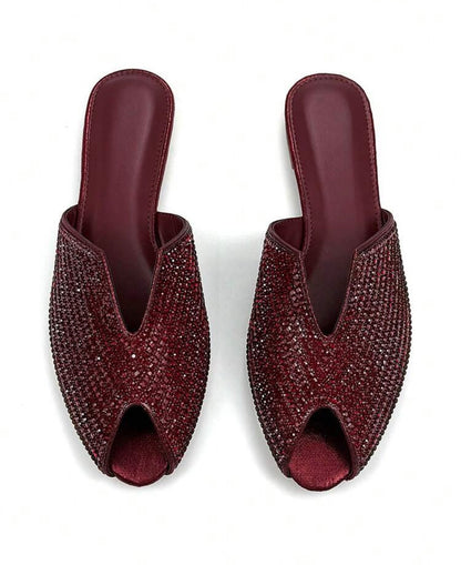 Wine GG Mules