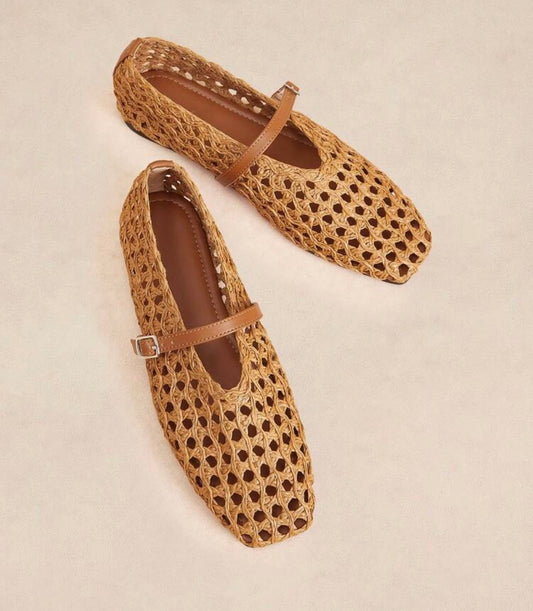 Capri almond DT Flats