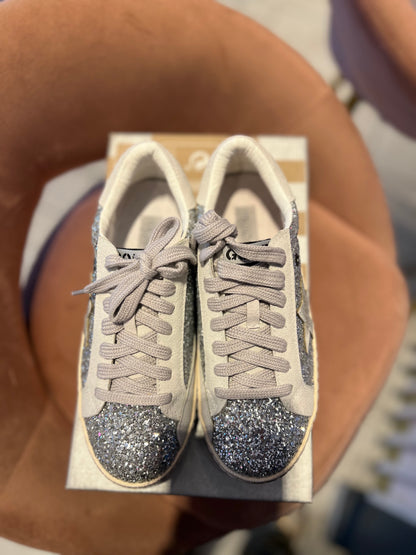 Glitter sneakers for adult
