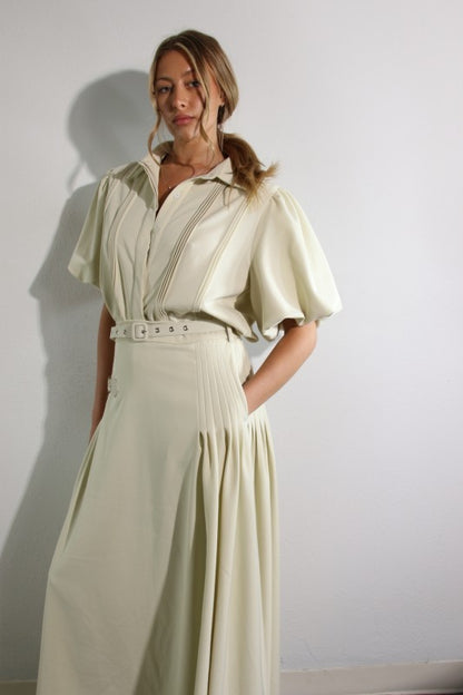 Pleated tzniut skirt set 5 abril