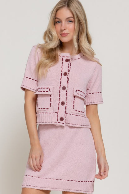 Pink embroidery top 22 marzo