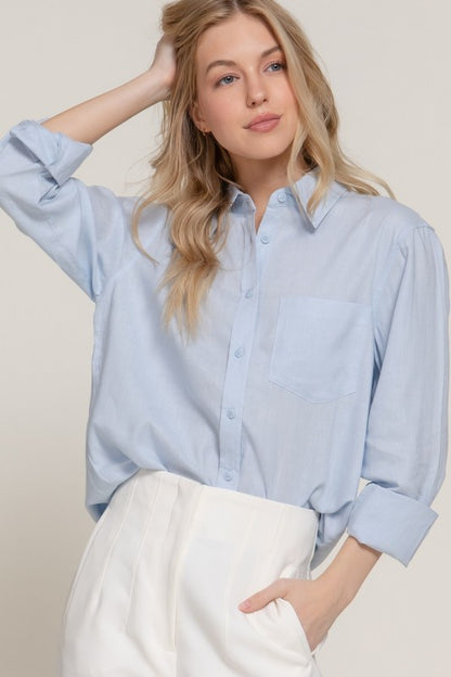 Blue shirt