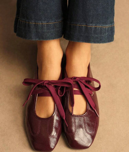 Burgundy Flats