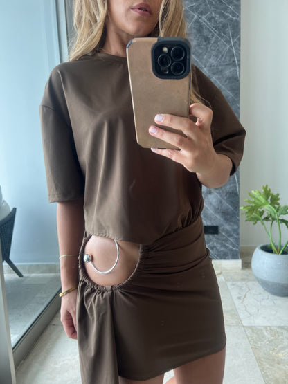 Brown Dress